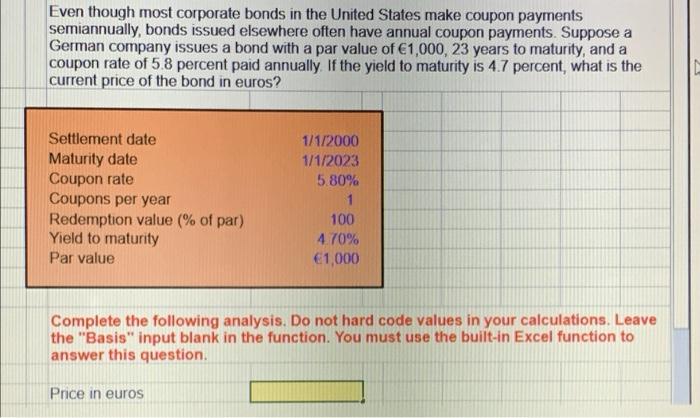 can someone please answer this and show the full excel formula. Even
