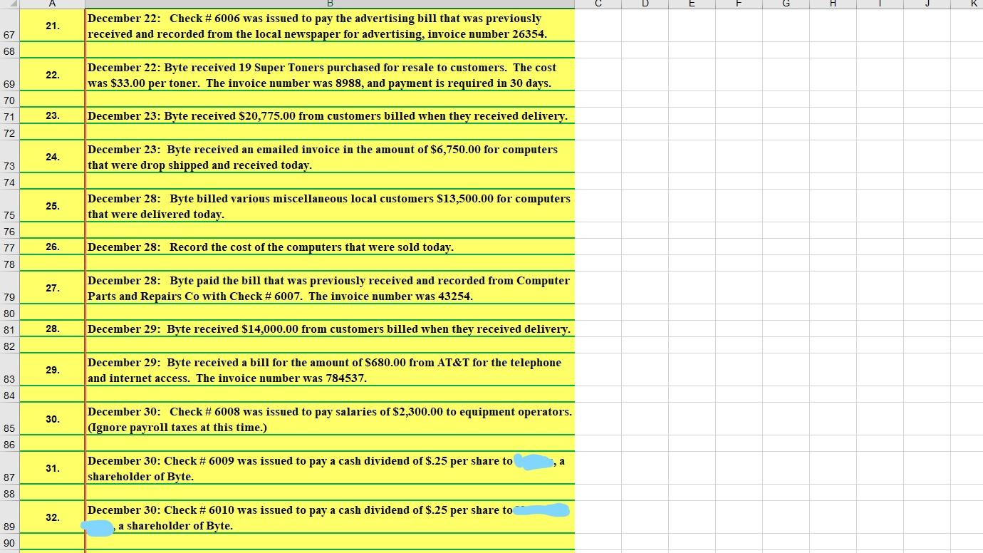 2102 Unearned Revenue 2103 Interest Payable 2105 Salaries and Wages Payable 2106
