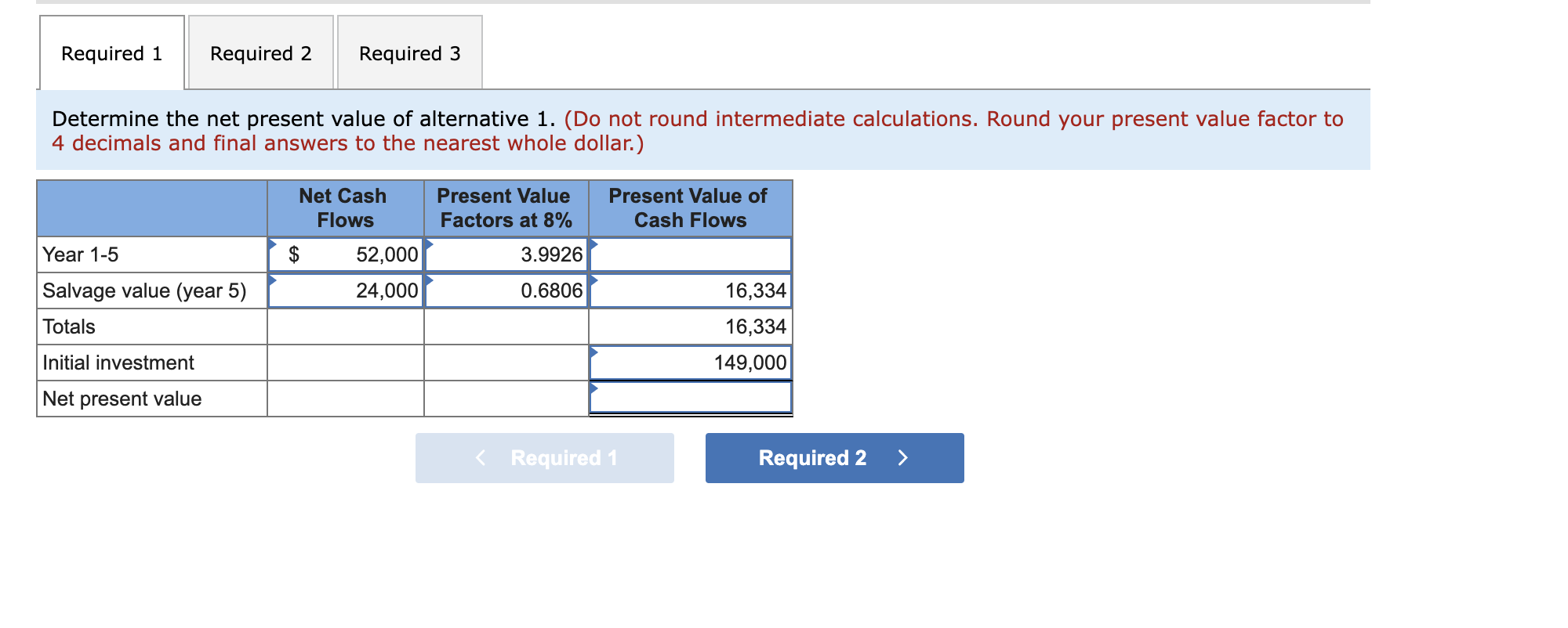 Interstate Manufacturing is considering either overhauling an old machine or replacing it