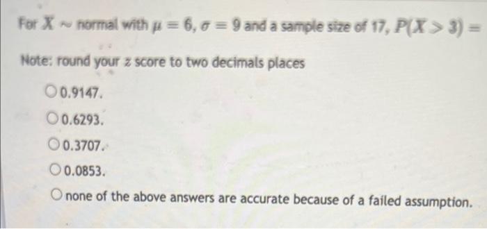 help asap For X - normal with j = 6,9 = 9