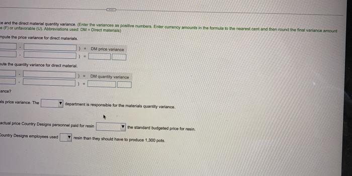 settings. The company has these standards: (Click the icon to view the