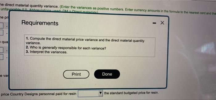 actual results.) Click the icon to view the standards.) Read the requirements.