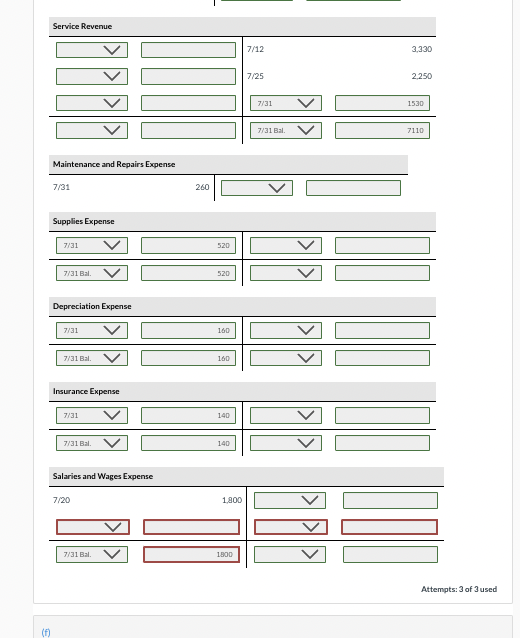 3 5 12 18 20 21 25 31 31 Paid $1,680 cash