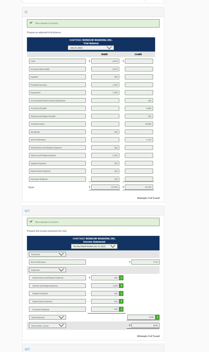 on a 1-year insurance policy effective July 1. Billed customers $3,330 for