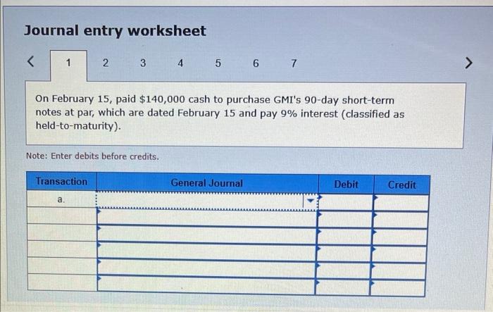 and stock investments LO P1, P2, P4 a. On February 15. paid
