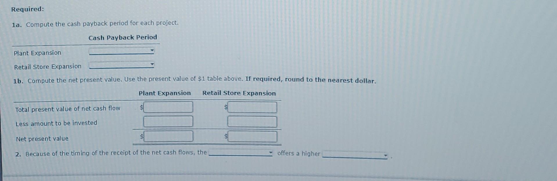 in new tab for full size! thanks alot!! Cash Payback period, Net