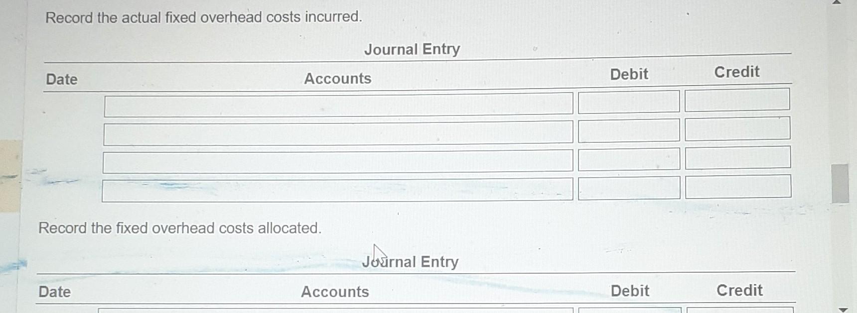 analysis of all variable manufacturing overhead and fixed manufacturing overhead variances, using