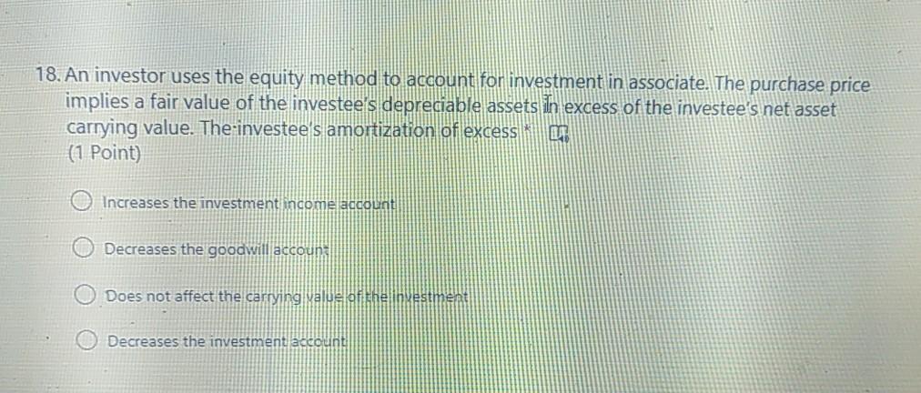 in Subsidiary is accounted using equity method. Statement || - Material transactions