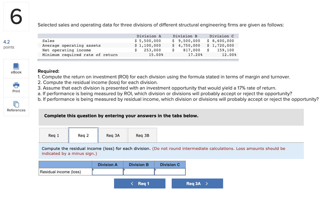 of different structural engineering firms are given as follows: Required: 1. Compute