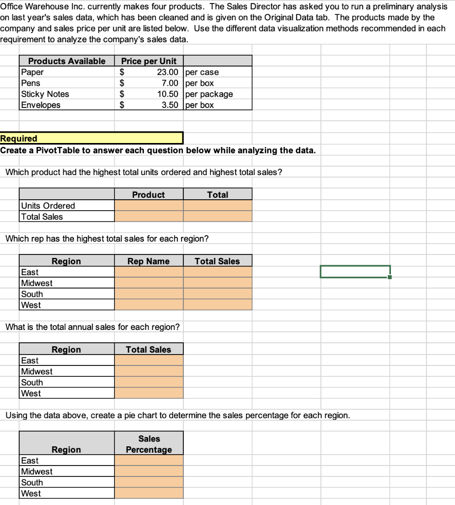  How do I solve this in Excel. Please include instructions. Office
