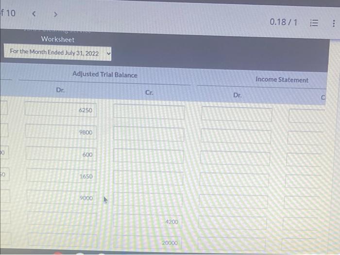 total Heidi Jara opened Jara's Cleaning Service on July 1, 2022. During