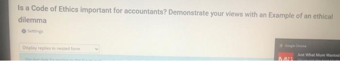 please write down in 300 word Is a Code of Ethics important