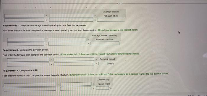 resort, could use capital budgeting to decide whether the $8 million Brook