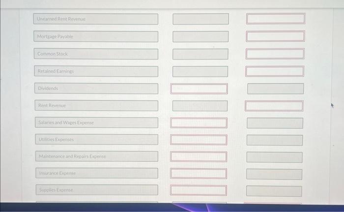 Salvage value is estimated to be 10% of cost. 4. Unearned Rent