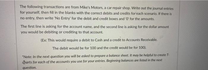 year with $1,000 in Cash, $400 in Accounts Receivable, $600 in Equipment,