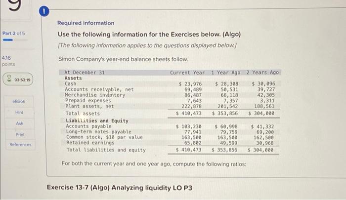 Need help ASAP, also all are 1 question. Part 2 of 5