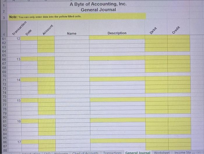 Debit 2101 Accounts Payable Credit 2102 Advanced Payments Credit 2103 Interest Payable