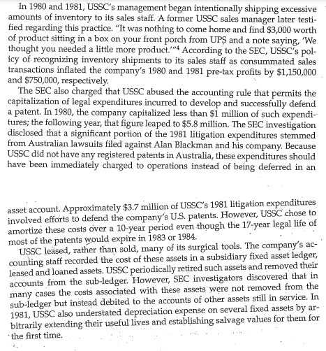 compromised, and the effects of those misstatements on significant account balances. C.