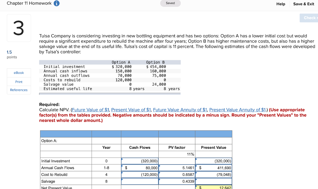Please do the leasing part Chapter 11 Homework i Saved Help