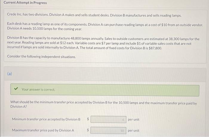 Question 9.2 Answer part b. Answer correctly for a Like! Current Attempt