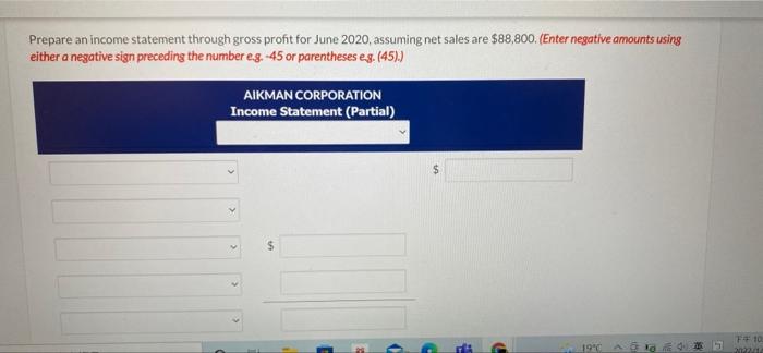 manufacturing process are shown below for the production of 3.800 units. The