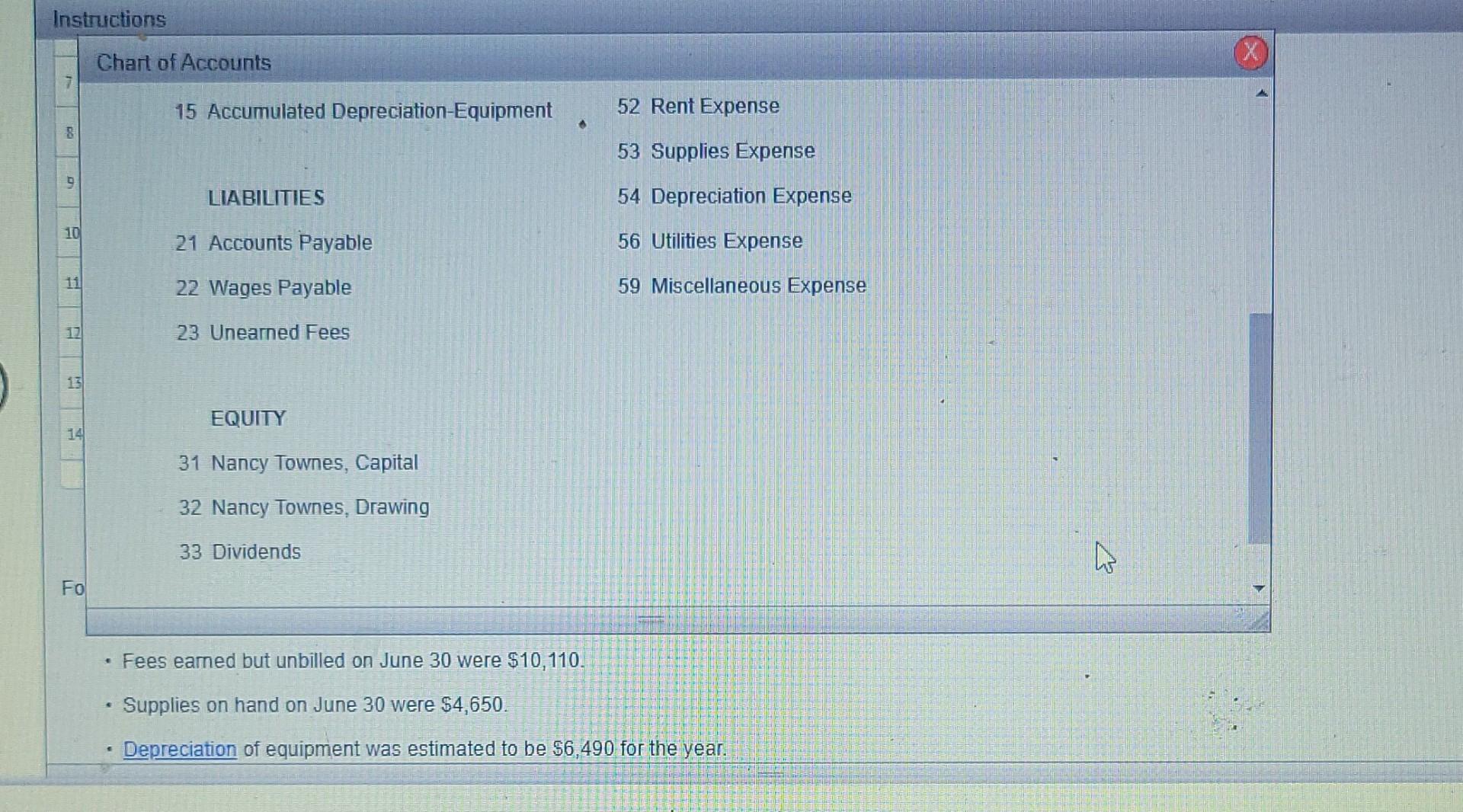 not sure) Do not complete "explanation" column Transfer all ending account balances