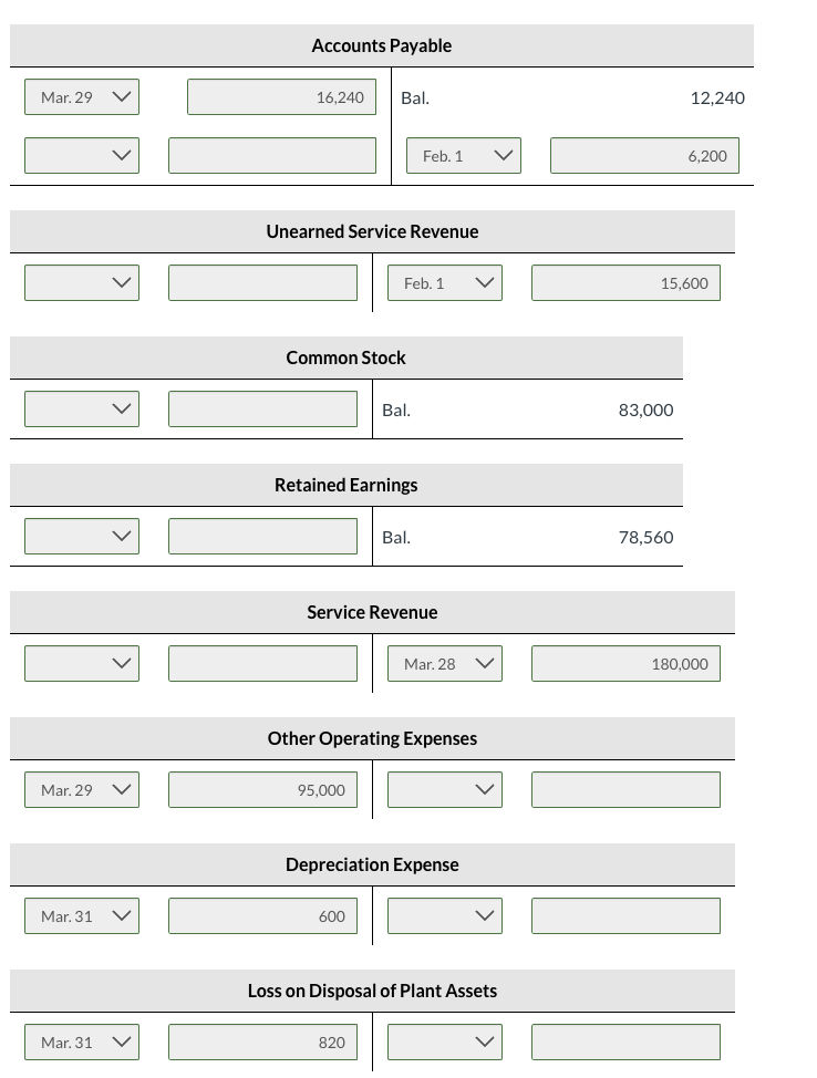 paid with the rest on account. Check \#455 was used. 3. On