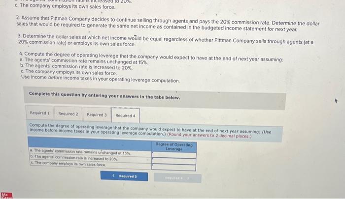 Barbara handed the statement to Karl Vecel, Pittman's president, sho commented, 7