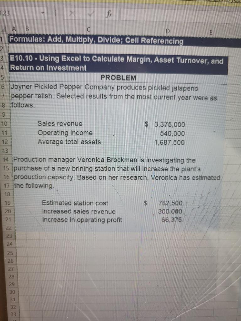 if its possible to explain it on a excel format, i