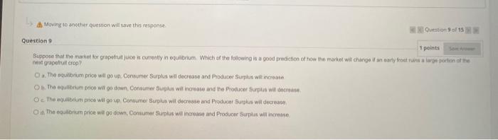 question will save this response Question 3 of 15 Question 3 1