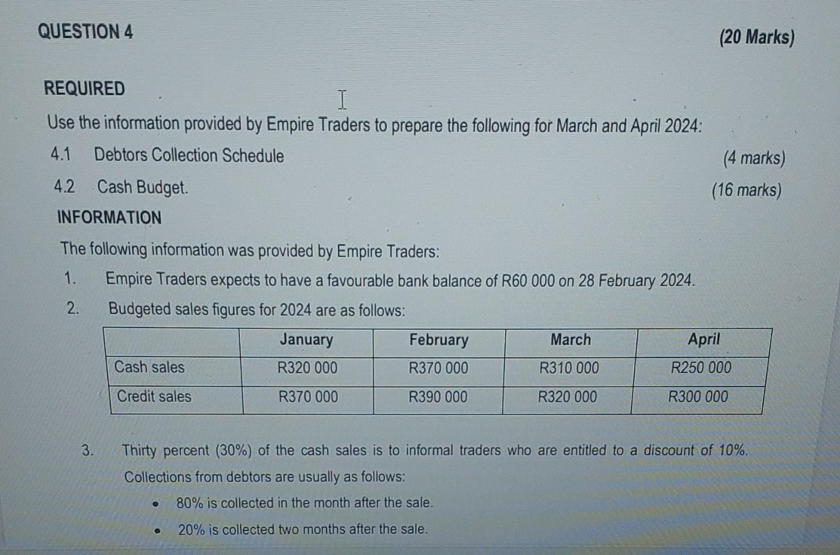 the second picture is the information for the question. REQUIRED Use the