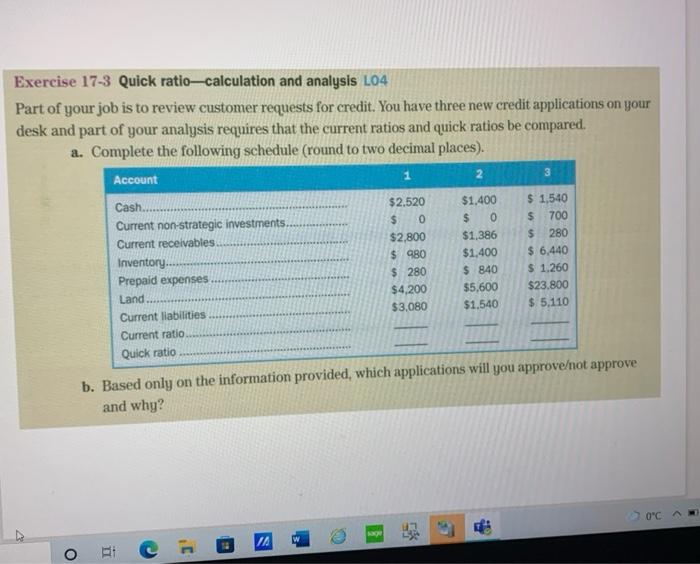 To the accounting expert please help me solve this exercise. Exercise 17-3