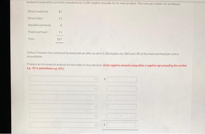 unit costs of $6 (84 variable and $2 fixed) in making an
