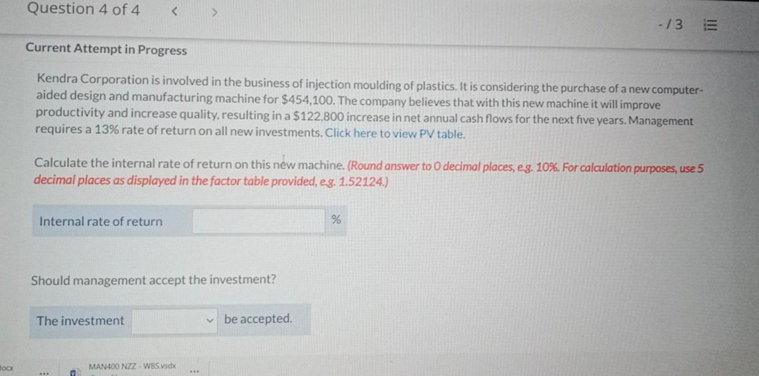 equipped to do. Estimates for each machine are as follows: Original cost