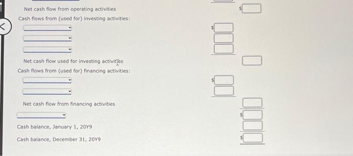 accounts in the ledger for 20g are as follows: a. Equipment and