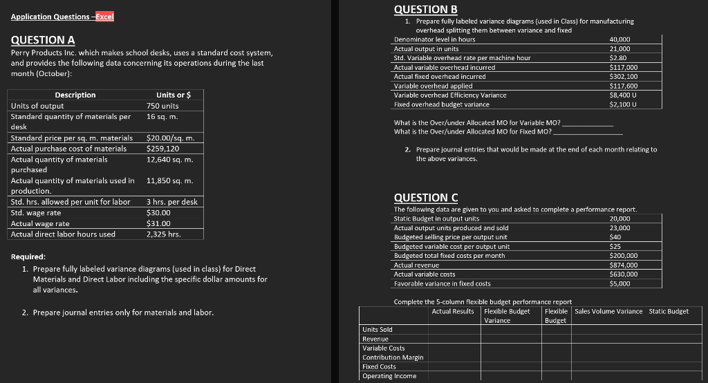 I'm a little lost with this question. Could anyone help? Application Questions