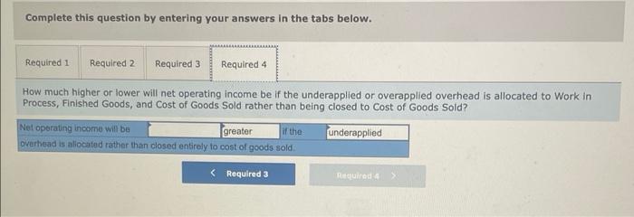 costing system and applies manufacturing overhead cost to products on the basis