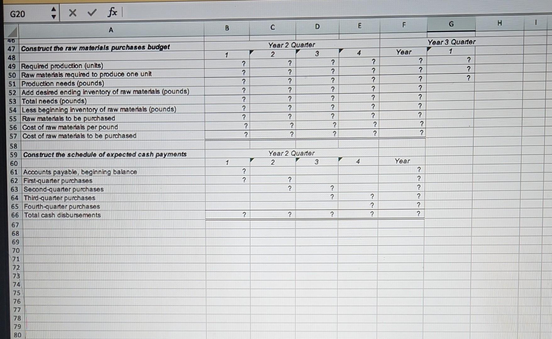 Download the Applying Excel form and enter formulas in all cells that
