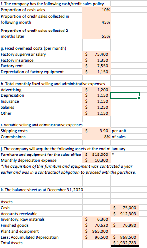 be answered. I can submit blank questions to compensate. a. Unit selling