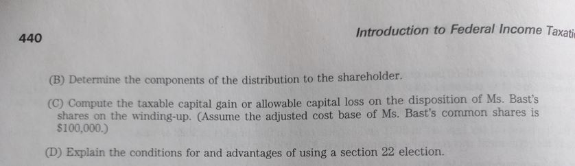 8015 Ms. Bast owns all the common shares of Ballerup Lad., a