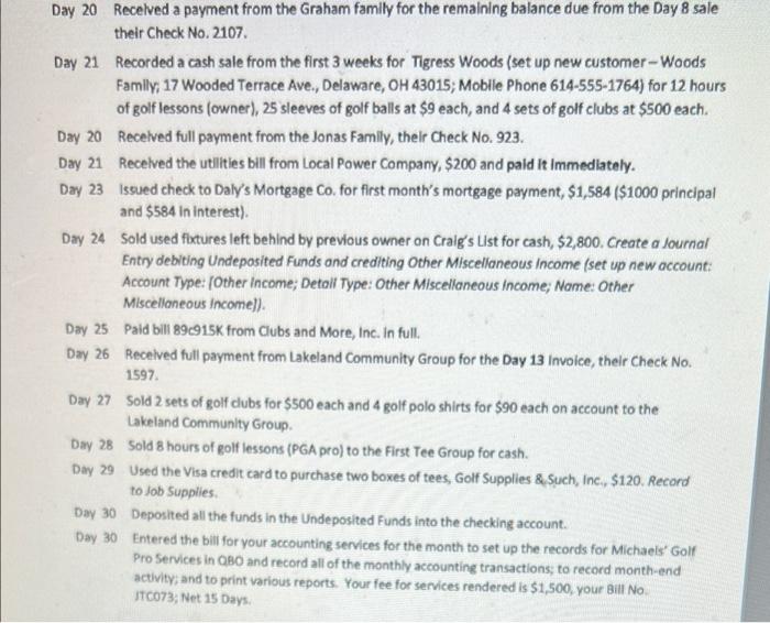 will leave a great review!! vendors, and accounts as necessary. All credit