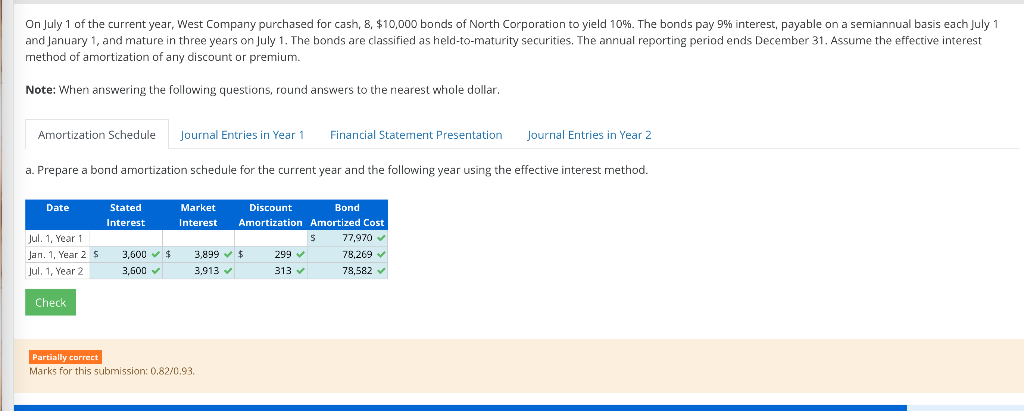 Can I get some help on the journal entry in year