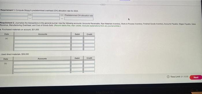 on machine hours to expects to incur $240.000 of manufacturing overhead costs