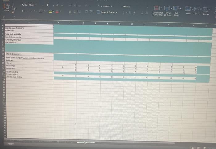 Minimum Cash Balance Assumption Interest Rate Assumption Collections Payments UPPER Function LOWER