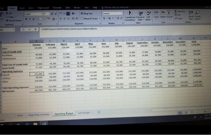 40 41 42 Input Supporting schedulin Opbudget Case + Ready H 13