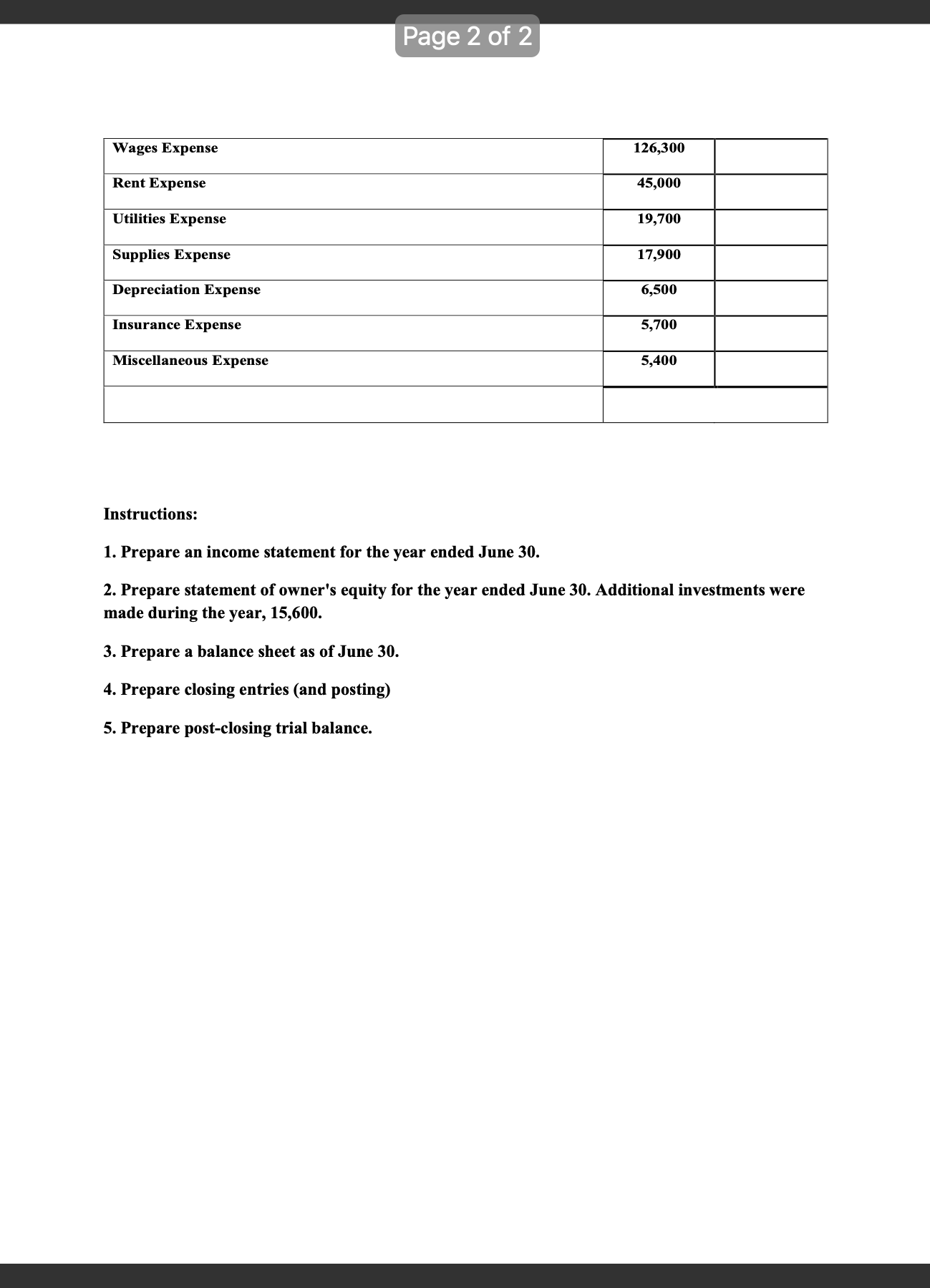\multicolumn{4}{|c|}{\begin{tabular}{c} Student Co. \\ Adjusted Trial Balance \\ June 30, 2022 \end{tabular}}