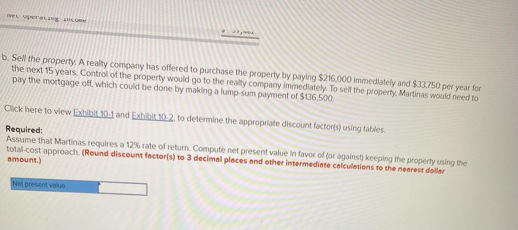 indicated with a minus sign. Round discount factor(s) to 3 decimal place.)