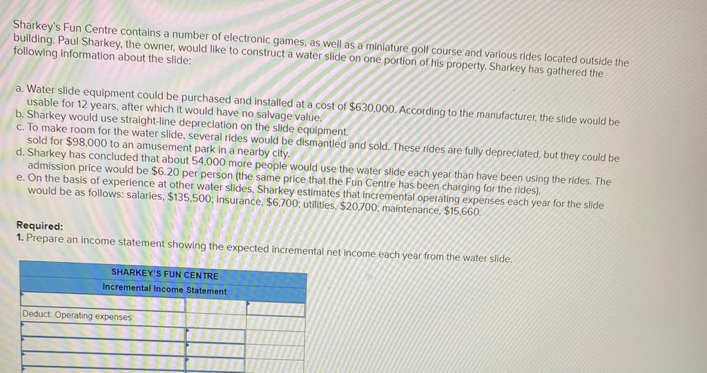 the property would go to the realty company immediately. To sell the