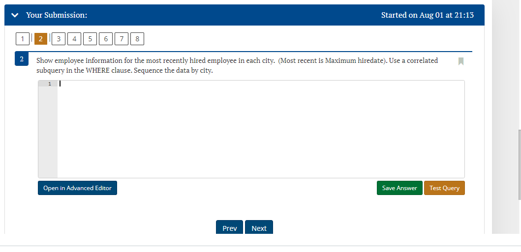 subqueries 3 These are queries that use the full Red Cat Database