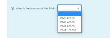 following questions. Particulars Amount out of Sales 247000 on Sales returns Net